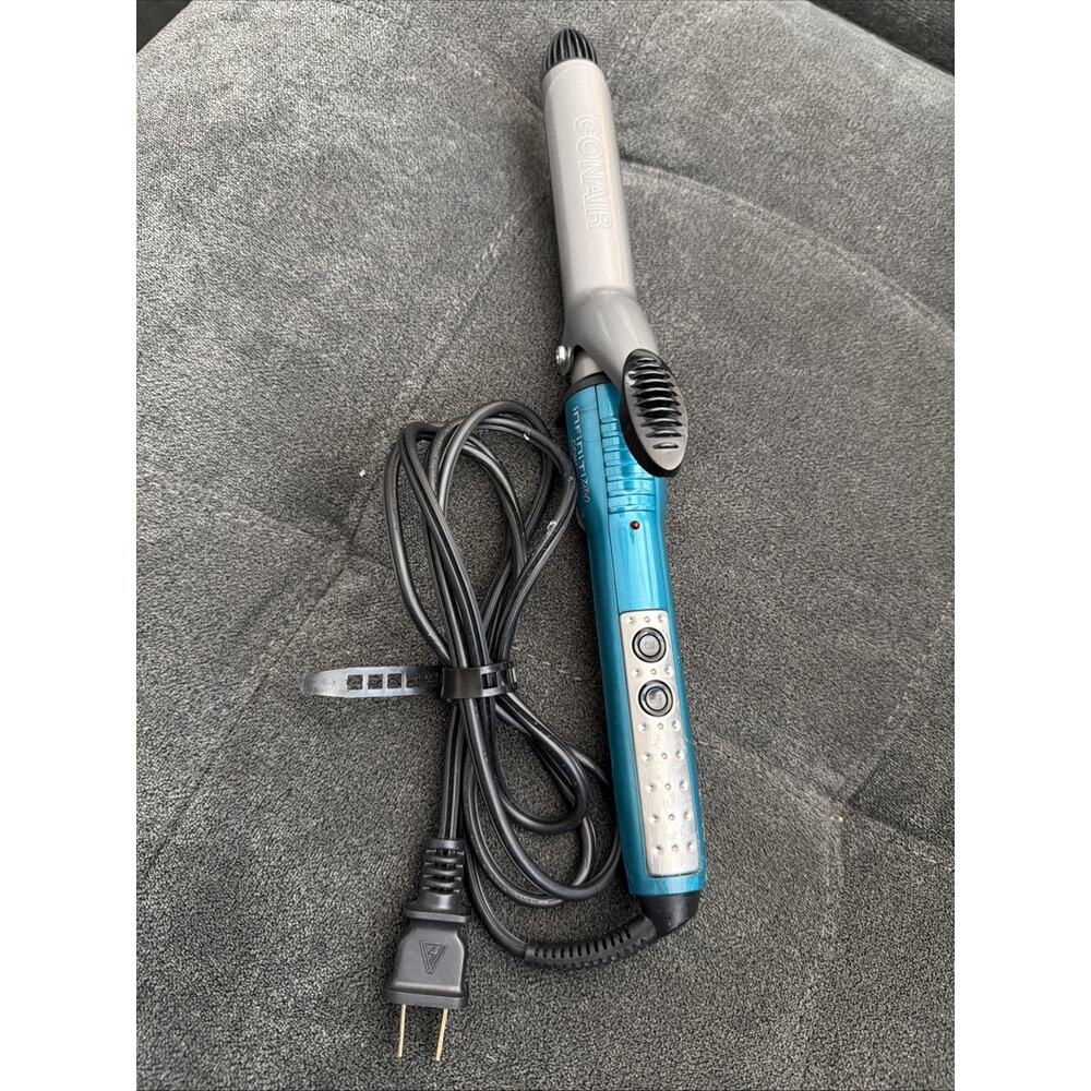 Conair INFINITIPRO Tourmaline 1-Inch Ceramic Curling Iron, 1-inch barrel Classic